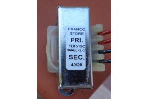 Trasformatore per doppio mod. small