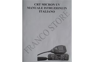 Manuale Italiano CRT Micron UV